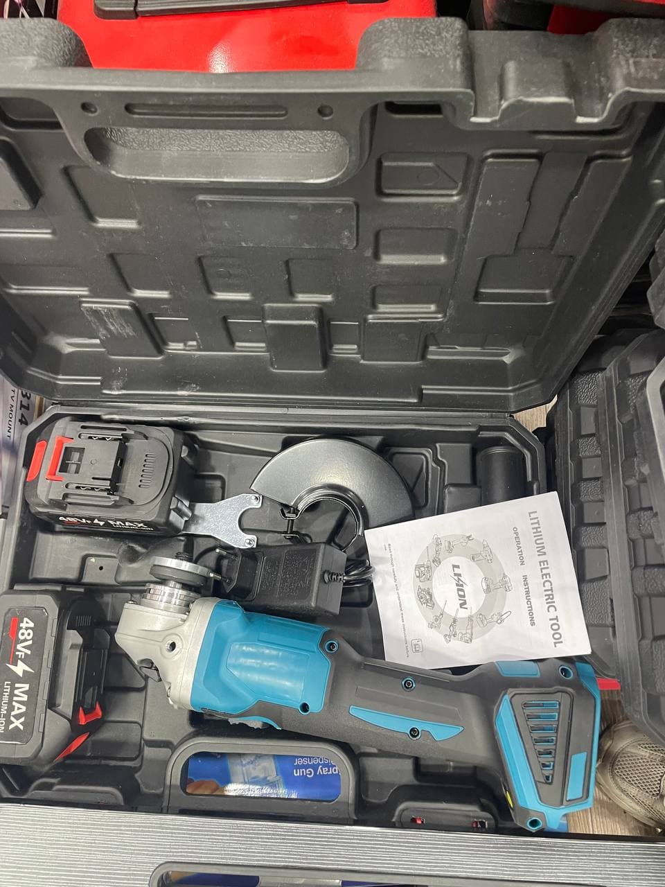 Болгарка, 2 акб (5 в ящ)