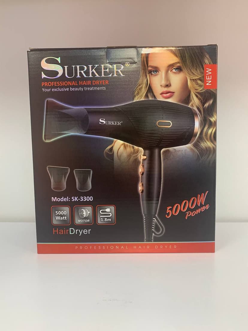 Фен для волосся 5000W SURKER 3300 3