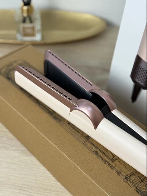 Стайлер Випрямляч AirStrait HT01 для волосся, фен випрямляч 2в1 (Pink) 9