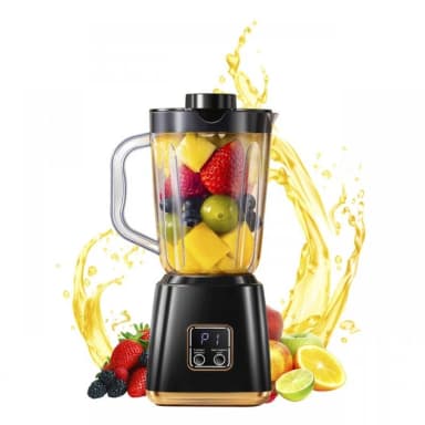 Портативний акумуляторний блендер HP-158 Juicing Cup 750 мл, 1500 mAh, чорний