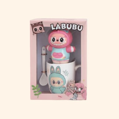 Подарунковий набір для дітей Labubu з іграшкою, Зелений
