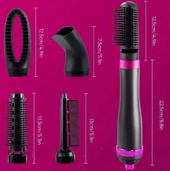 Фен-гребінець 5 в 1 Styling Hot Air Brush  (30 в ящ) 3