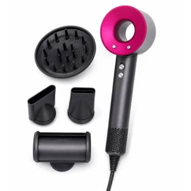 Фен Super Hair Dryer з 5 насадками для швидкого сушіння та укладання волосся 