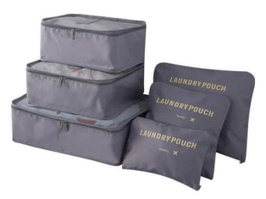 Набір органайзерів Secret Pouch 6 в 1 органайзери для валізи дорожні сумки