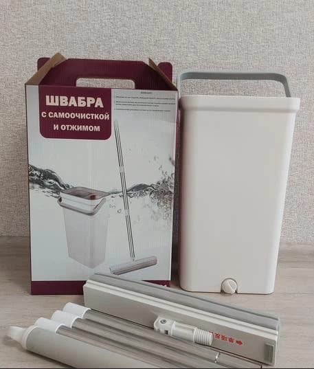 Швабра з відром та автоматичним віджимом 7л MOP MD-01  5
