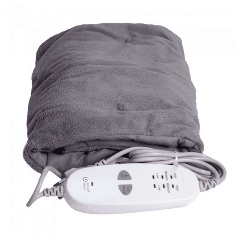 Заспокійлива теплова масажна грілка накидка Massaging weighted heating pad (16 ящ) 2