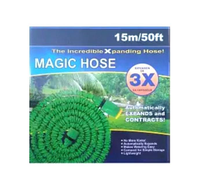 Шланг 15 для поливу , 15m/50ft зелений  Magic Hose  2