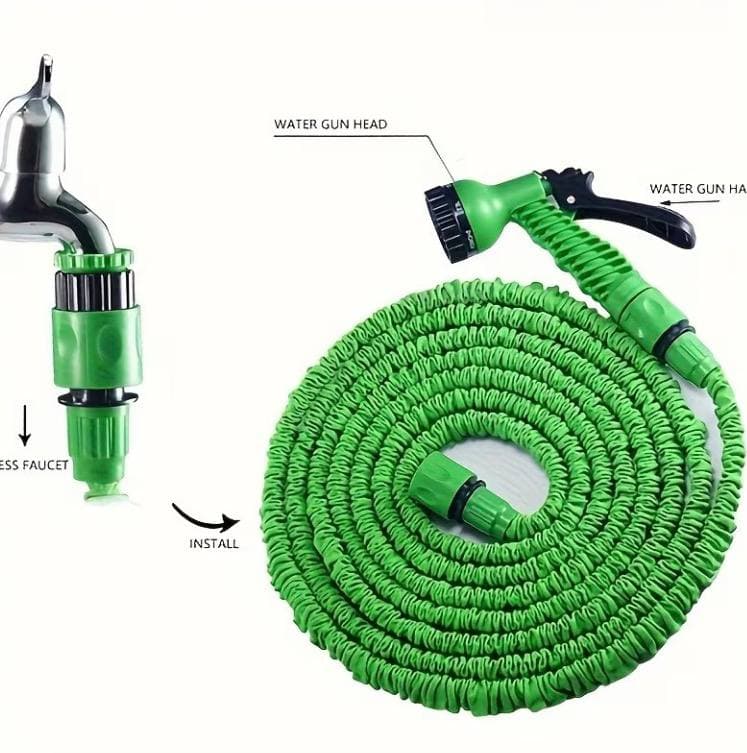Шланг 15 для поливу , 15m/50ft зелений  Magic Hose  3