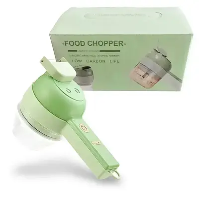 Ручний електричний подрібнювач для овочів 4 в 1 Food Chopper Catling (RD-2000) 