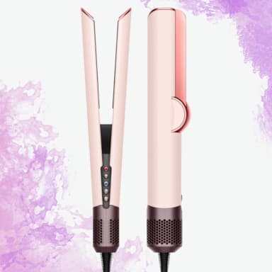 Стайлер Випрямляч AirStrait HT01 для волосся, фен випрямляч 2в1 (Pink)