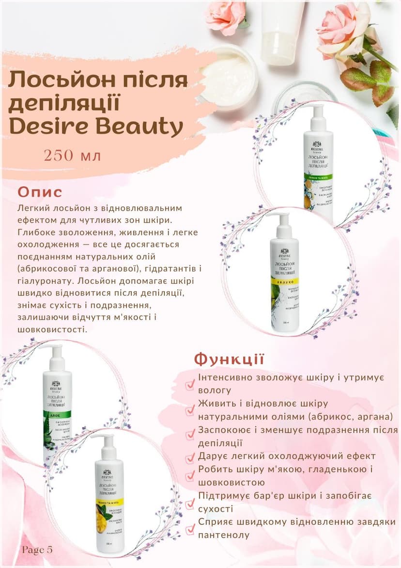 Каталог засобів для депіляції — сторінка 6