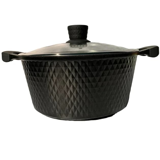 Казан Edenberg EB-16202 алюминиевый с кришкою 4,3 л 24x12 см 1