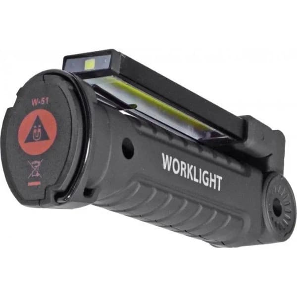 Ліхтарик Worklight ліхтар акумуляторний W-52 COB на магніті 3W LED BR00017 2