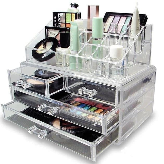 Органайзер для косметики та дрібниць Акриловий Cosmetic Storage Box (24 в ящ) 1
