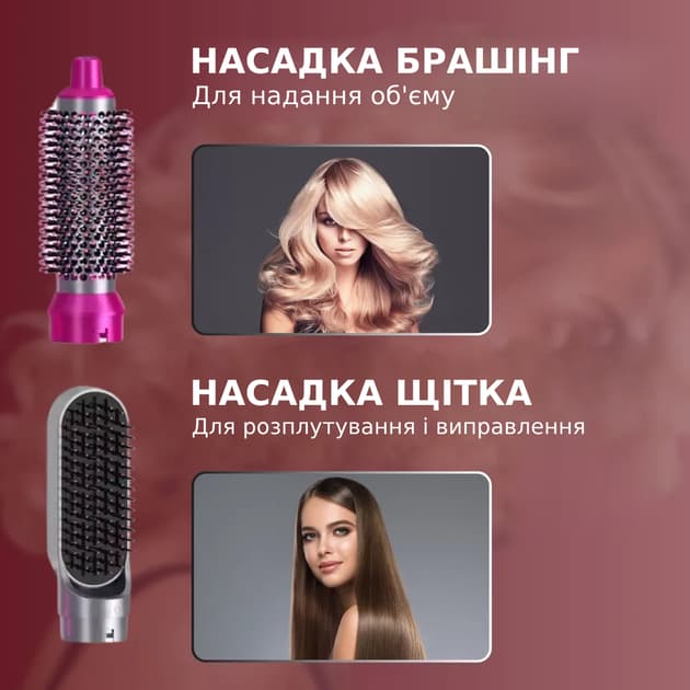 Фен-стайлер 5-в-1, картонна коробка (20 в ящ) 4