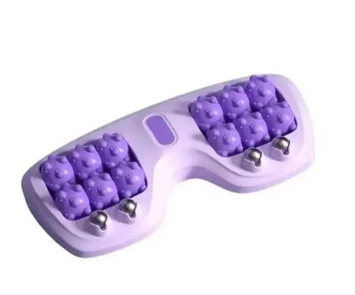 Портативний роликовий масажер для ніг з магнітними кульками Cat Claw Style Foot Massager (60 в ящ) 3