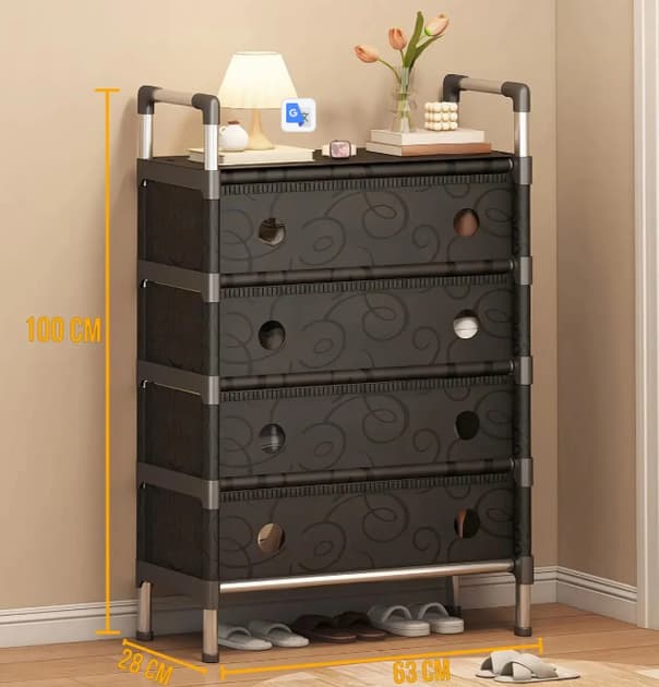 Полиця для взуття YH 9901 C-80cm-5 101х80х30 см (12 в ящ) 3