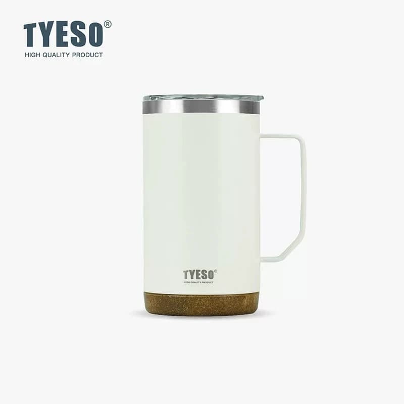 Термокружка з ручкою TYESO з нержавіючої сталі, 530 мл. / Чорний 9