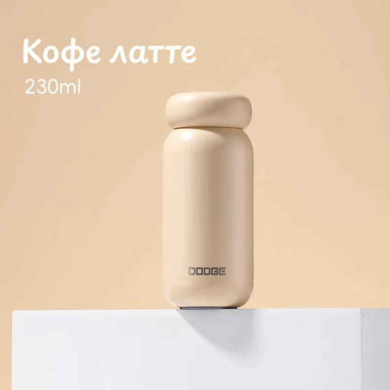 Термос для чаю міні з нержавіючої сталі 230 мл, Блакитний 10