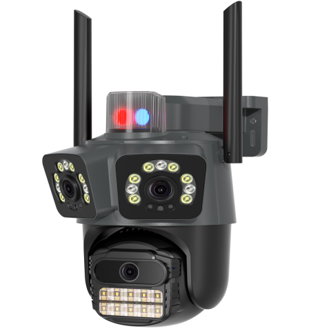 Вулична камера відеоспостереження 9MP/WI-FI 3В1 + ICSEE 2
