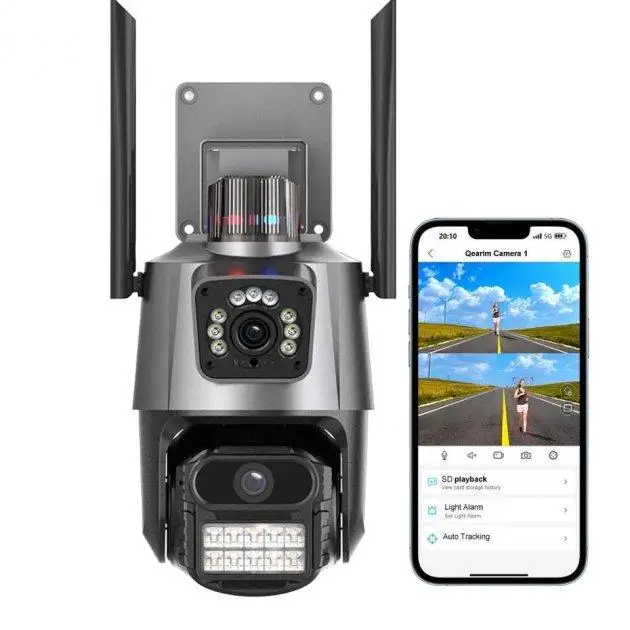 Вулична камера поворотна WI-FI 9MP камера відеоспостереження icsee 1