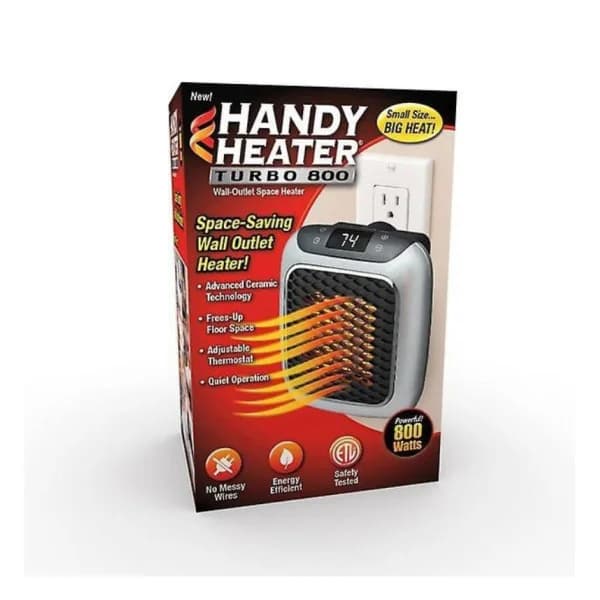 Портативний обігрівач Handy Heater Turbo 800 W 1