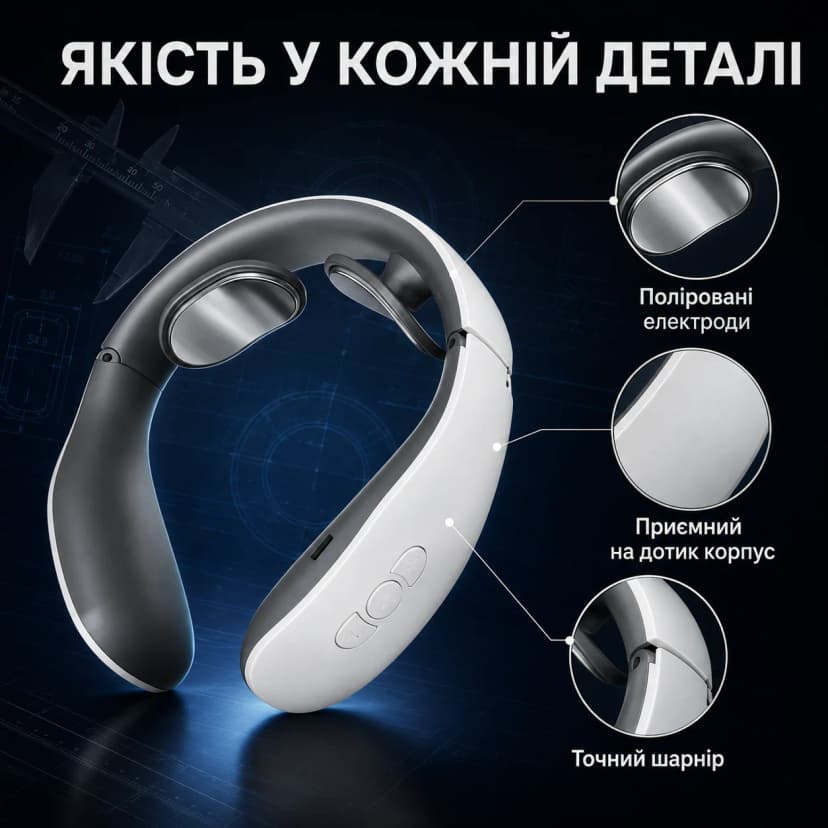 Інтелектуальний шийний масажер Intelligent Cervical Massage Instrument KS-996-2C (60 ящ) 6