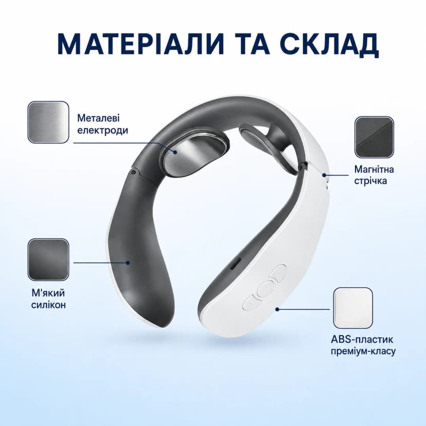 Інтелектуальний шийний масажер Intelligent Cervical Massage Instrument KS-996-2C (60 ящ) 7