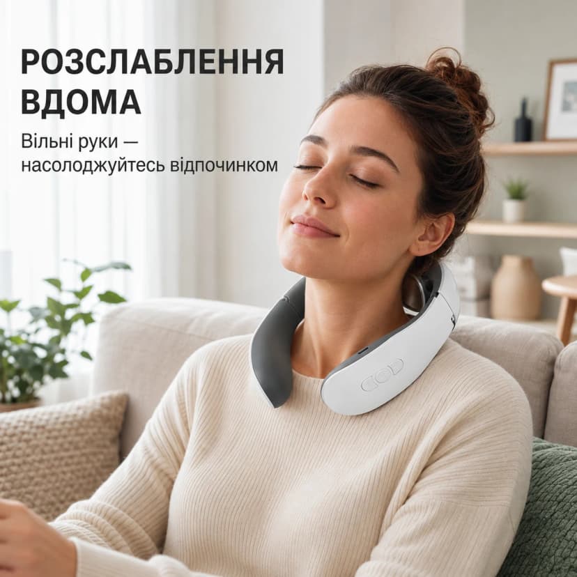 Інтелектуальний шийний масажер Intelligent Cervical Massage Instrument KS-996-2C (60 ящ) 3