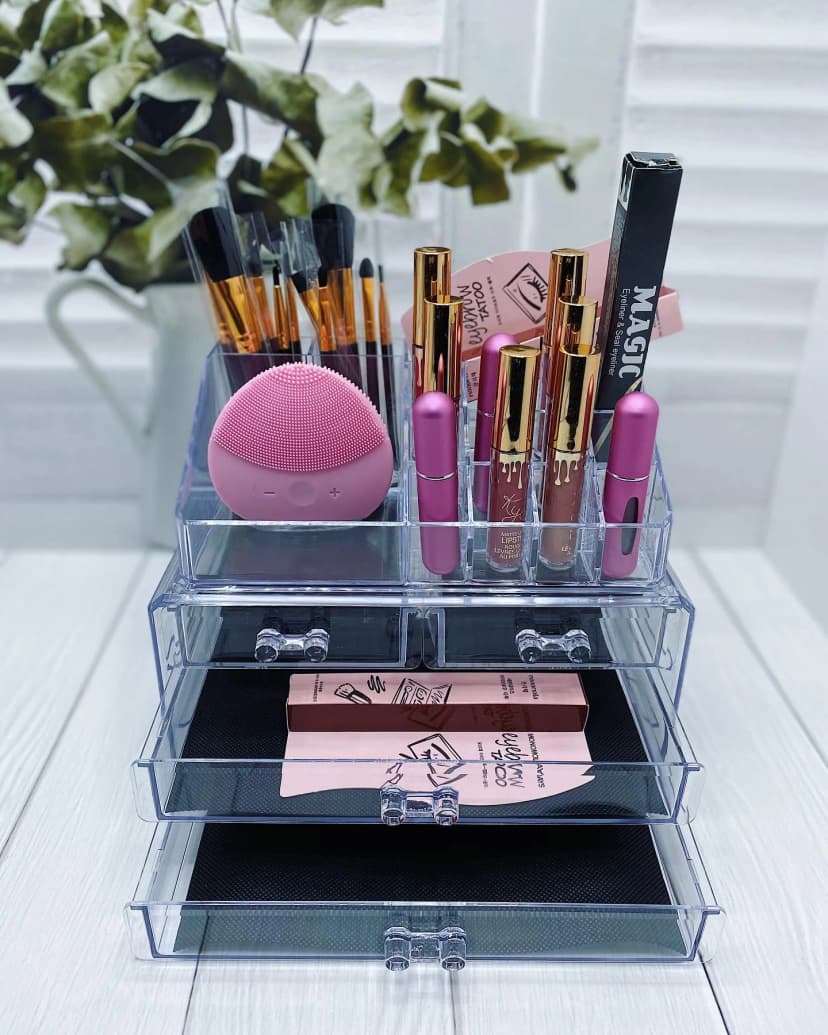 Органайзер для косметики та дрібниць Акриловий Cosmetic Storage Box (24 в ящ) 2