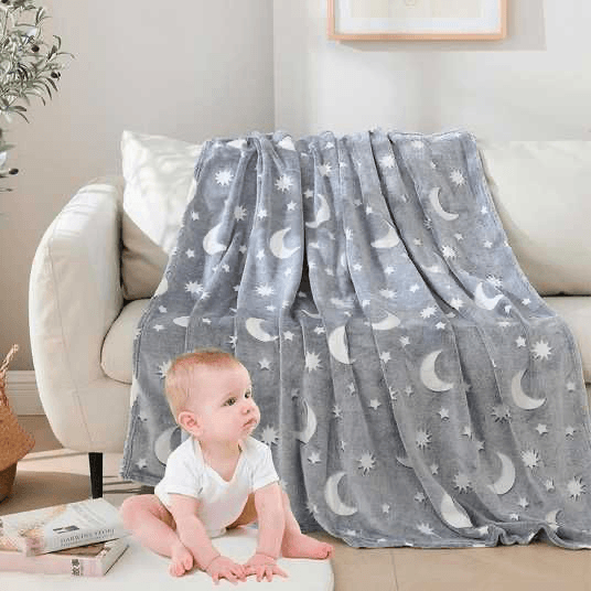 Плед Magic Blanket 100х150 см, що світиться в темряві (60 в ящ) 3