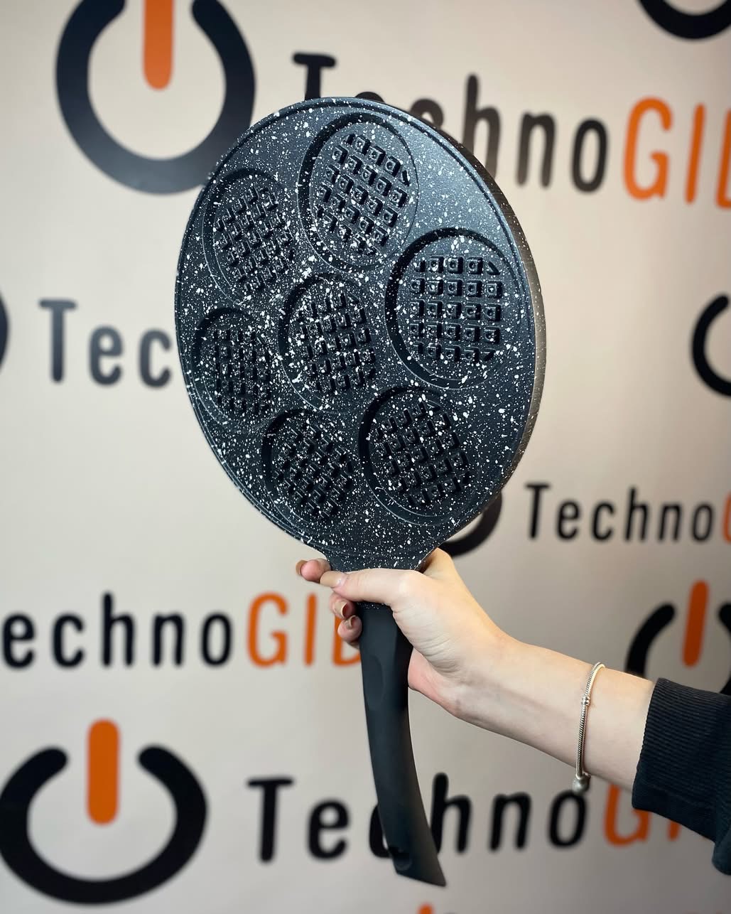 УЦІНКА Сковорода Для Вафель 27 см EB-7517 2