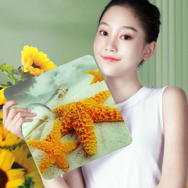 Ваги підлогові 180 кг скляні квадратні кольорові MS-2019 3