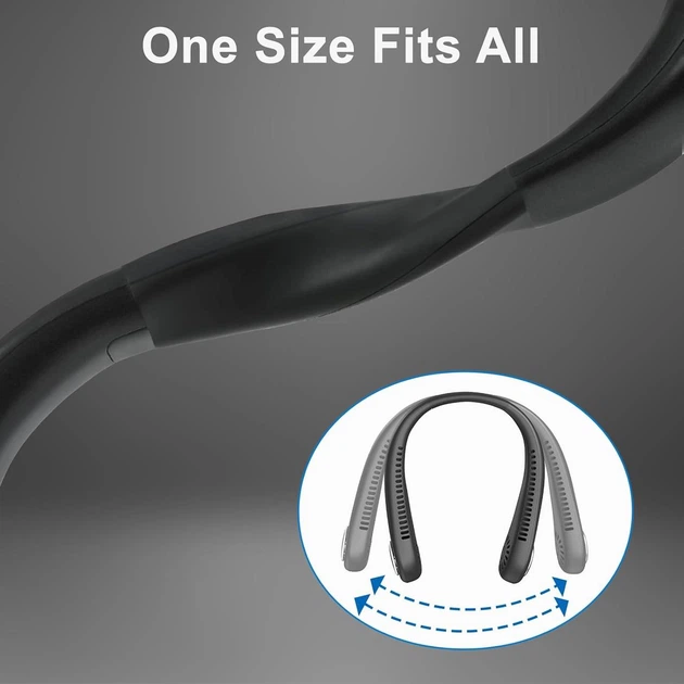 Вентилятор на шию, 3 рівня Dreamy Cubby Neck Fan 3