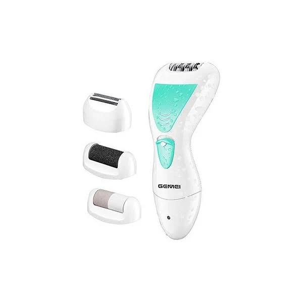 Епілятор жіночий 4 в 1 з насадкою бритва і пемза Gemei GM 7006 1