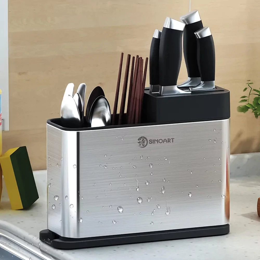 Кухонний Органайзер для ножів 18х13х8см Підставка для кухонного приладдя 4