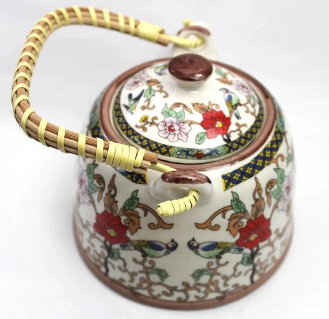 Чайник для заварювання Фарфор з візерунком 0.7 л EB-3361 2