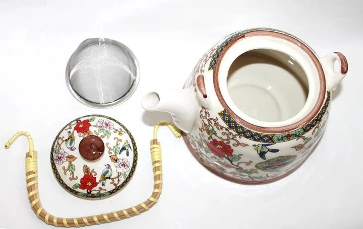 Чайник для заварювання Фарфор з візерунком 0.7 л EB-3361 3