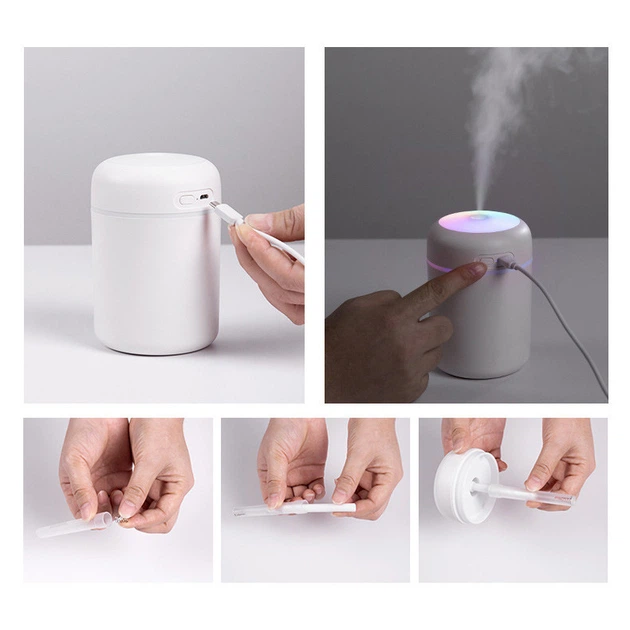 Зволожувач повітря H2O білий 300 Мл 2