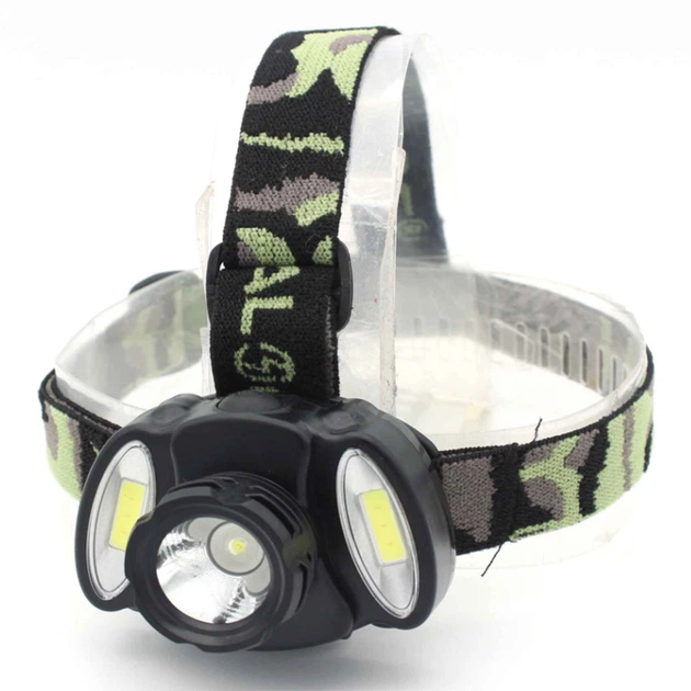 Ліхтар налобний від батарейок ( не в комплекті) Bailong BL-936 COB 1