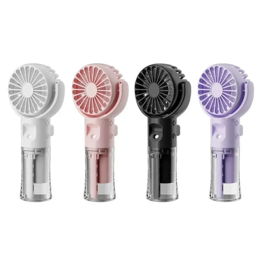 Вентилятор ручний акумуляторний Mini Spray Fan F4 (100 в ящ) 1