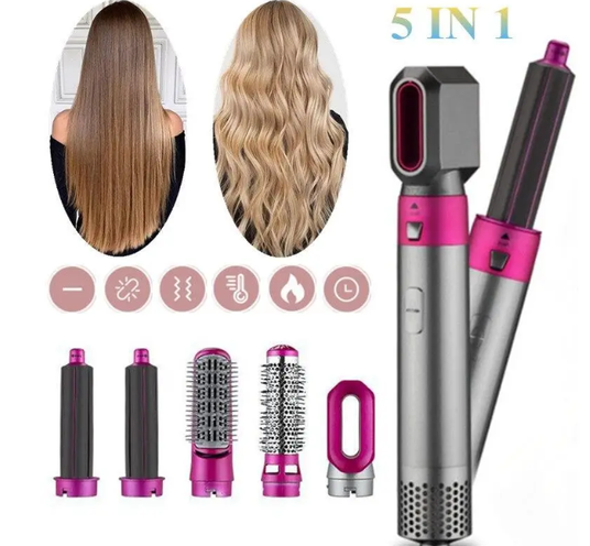 Фен-стайлер для волосся 5 в 1 Hot Air Styler картонна коробка 5