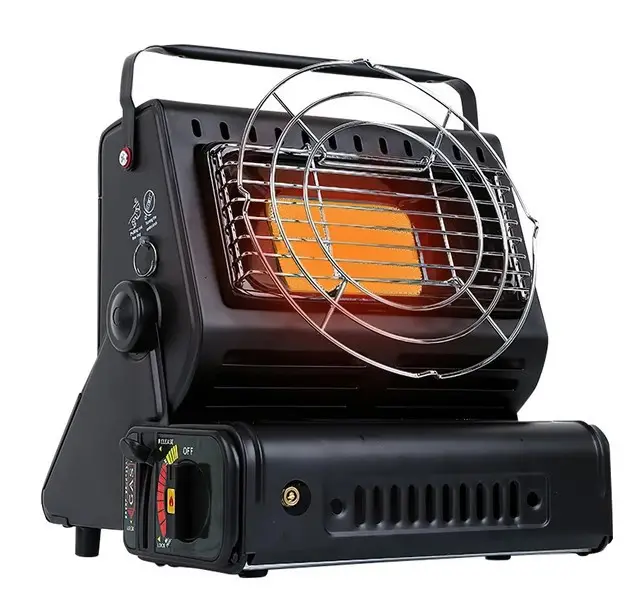 Портативна плита обігрівач під газовий балончик 1