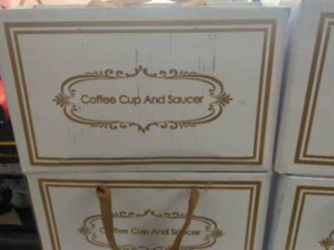 Подарунковий набір Чашка з підігрівом та ложечкю білий 6