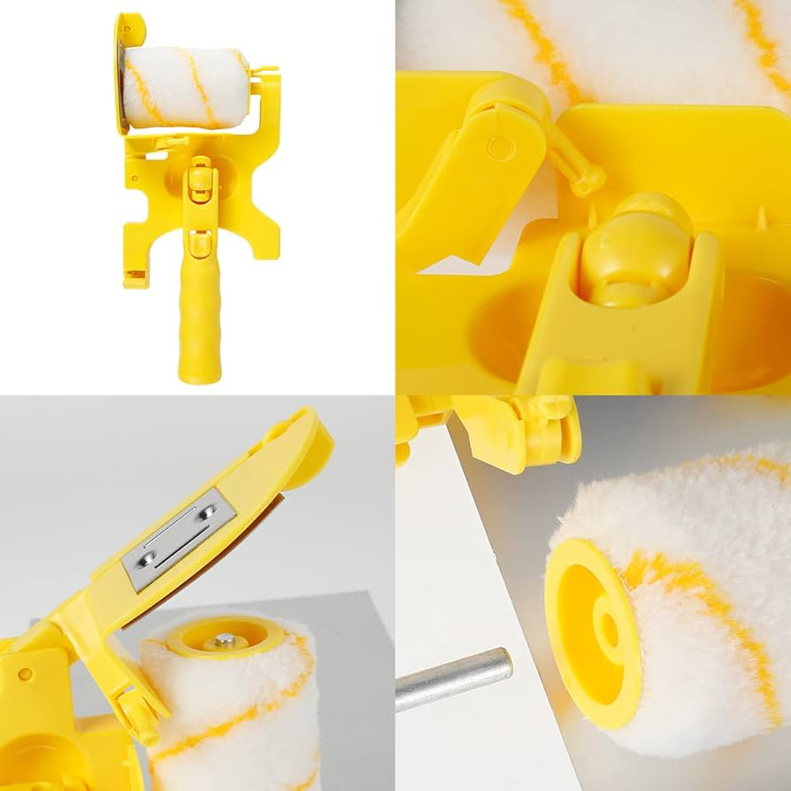 Щітка багатофункціональна роликова для фарбування, безпечний інструмент для стін та стелі 2