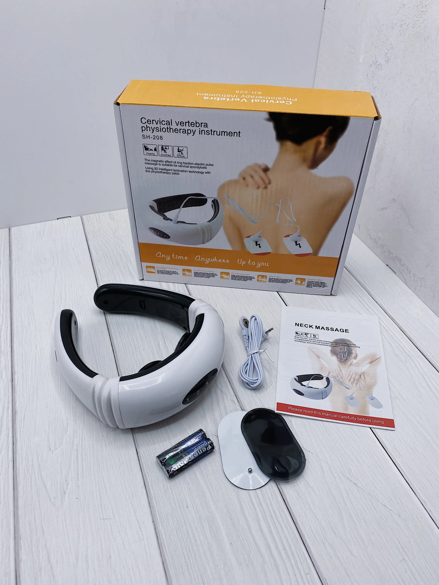 Масажер для шиї Neck Massager Електростимулятор 3