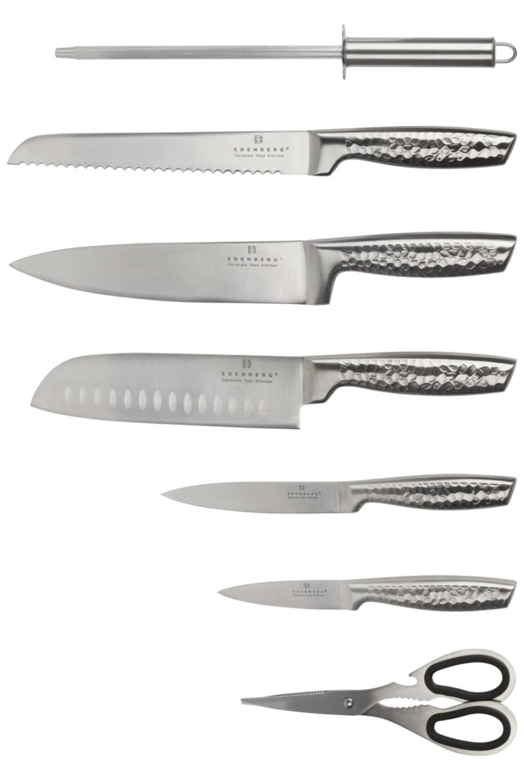 Набір кухонних ножів Edenberg EB-972 8 предметів на підставці 2