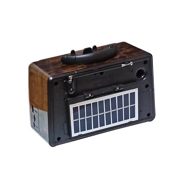 Радіоприймач сонячна батарея Golon RX-BT8080S у ретро стилі 2