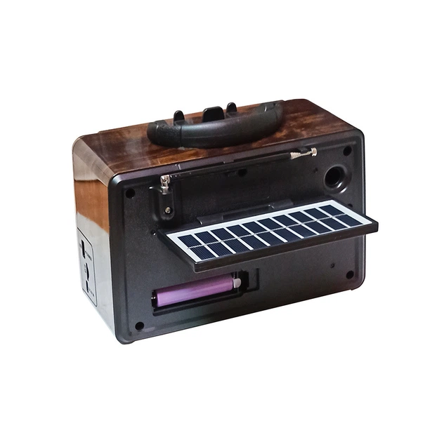 Радіоприймач сонячна батарея Golon RX-BT8080S у ретро стилі 3