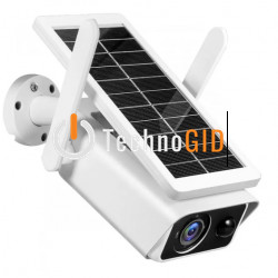 Вулична WIFI камера відеоспостереження Solar ABQ-Q1 Full HD. Програма hisee se